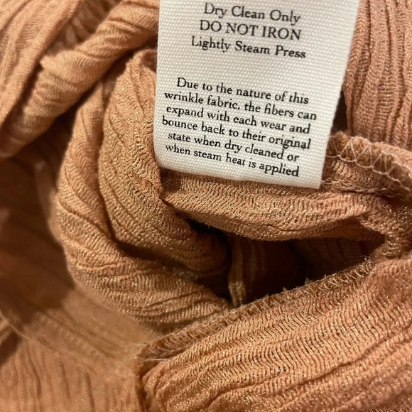 NWT Savannah Morrow Lana Midi Dress in Sandstone Halterneck Tie Backless Sz M - Picture 7 of 7